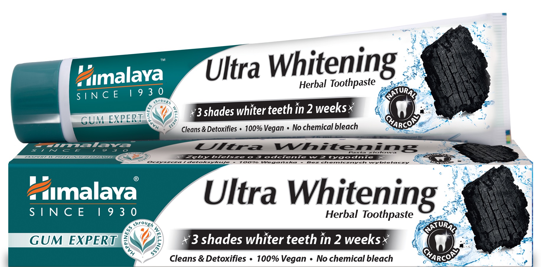 Gum Expert Ultra Whitening Tandpasta 75 ml - Himalaya