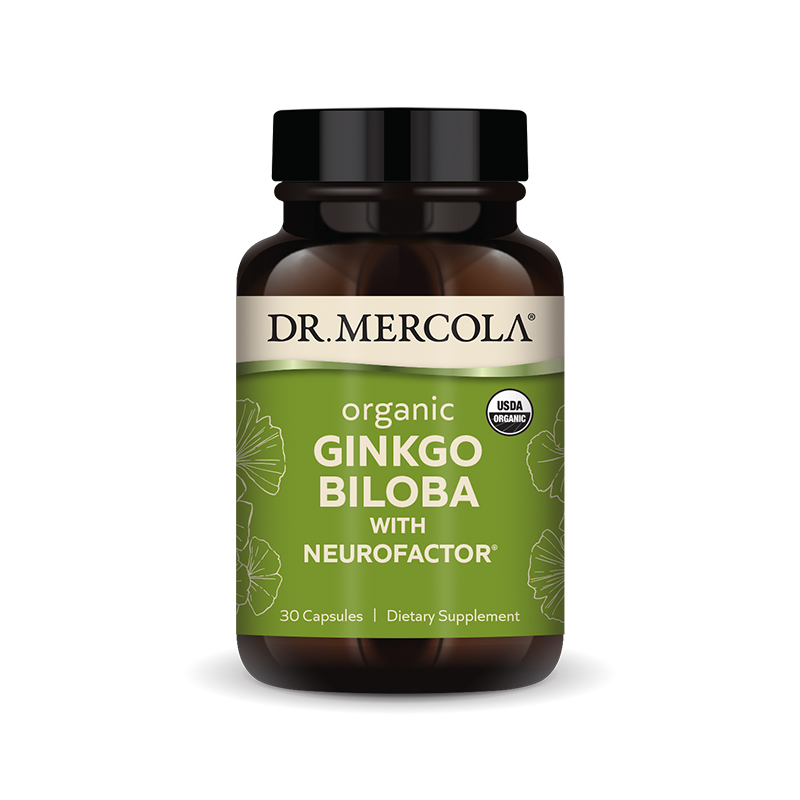 Ginkgo Biloba with Neurofactor 30 capsules - Dr. Mercola