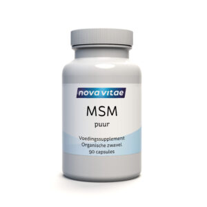 MSM Puur 500 mg 90 capsules van Nova Vitae