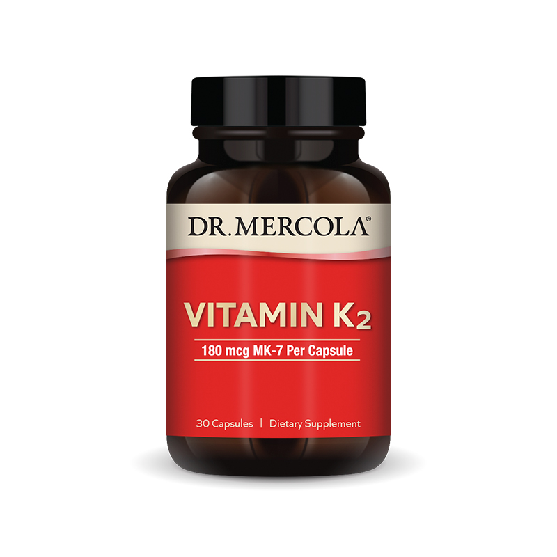 Vitamine K2 180 mcg 30 capsules - Dr. Mercola