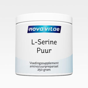 L-Serine Puur 250 gram - Nova Vitae