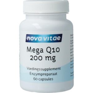Mega Q10 200 mg 60 capsules - Nova Vitae