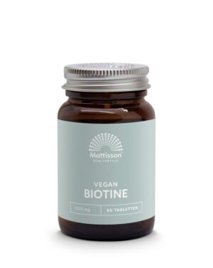 Biotine Vegan 1000 mcg 60 tabletten - Mattisson