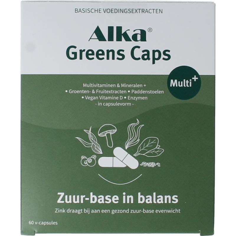Greens Caps Multi+ 60 capsules - Alka