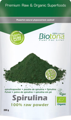 Biotona Spirulina Raw powder 200 gram